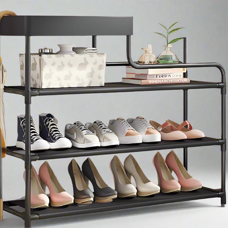 2 in 1 Modern Shoe Stand for Entryway