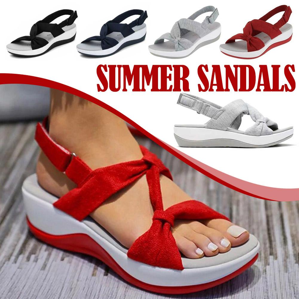 Healthyfit Women's Orthopedic Sandals with Arch Support Summer Breathable  Hollow | eBay