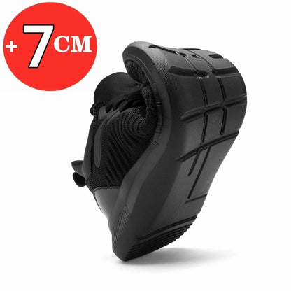 Stützende Sneaker mit versteckter orthopädischer Erhöhung