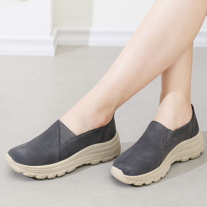 Orthopädische Damen Sneaker Mit Dicker Sohle