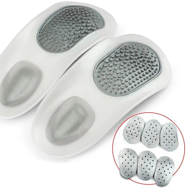 Hard Orthotics for Flat Feet Arch Support Orthopedic Cushions - Plantar Fasciitis Insoles - ComfyFootgear