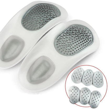 Hard Orthotics for Flat Feet Arch Support Orthopedic Cushions - Plantar Fasciitis Insoles - ComfyFootgear