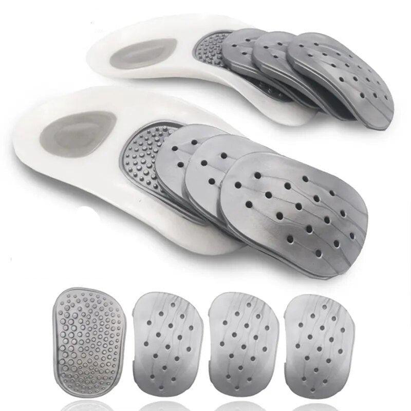 Hard Orthotics for Flat Feet Arch Support Orthopedic Cushions - Plantar Fasciitis Insoles - ComfyFootgear
