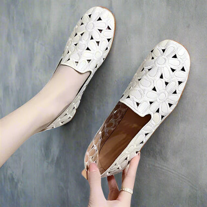 Women's Embroidery Shoes for Bunions - Blissful Shoes